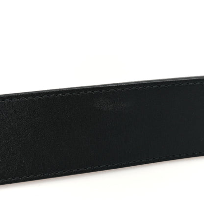 Gucci GG Supreme Monogram Selleria Interlocking G 37mm Belt 85 34 Beige Ebony Black 6 of 6