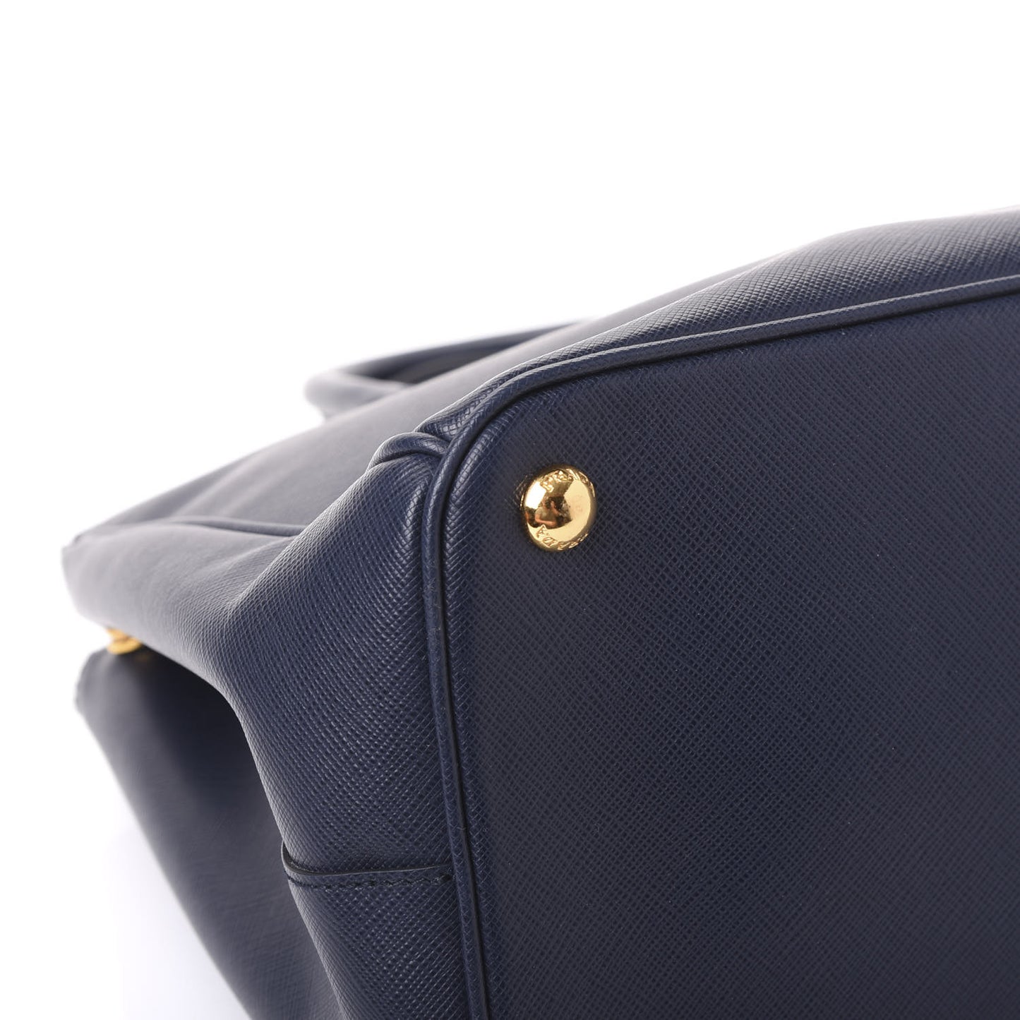 Saffiano Medium Galleria Double Zip Tote Baltico