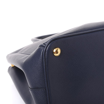 Prada Saffiano Medium Galleria Double Zip Tote Baltico 8 of 11