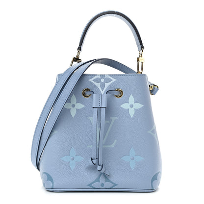 Louis Vuitton Empreinte Monogram Giant By The Pool Neonoe BB Summer Blue 1 of 8