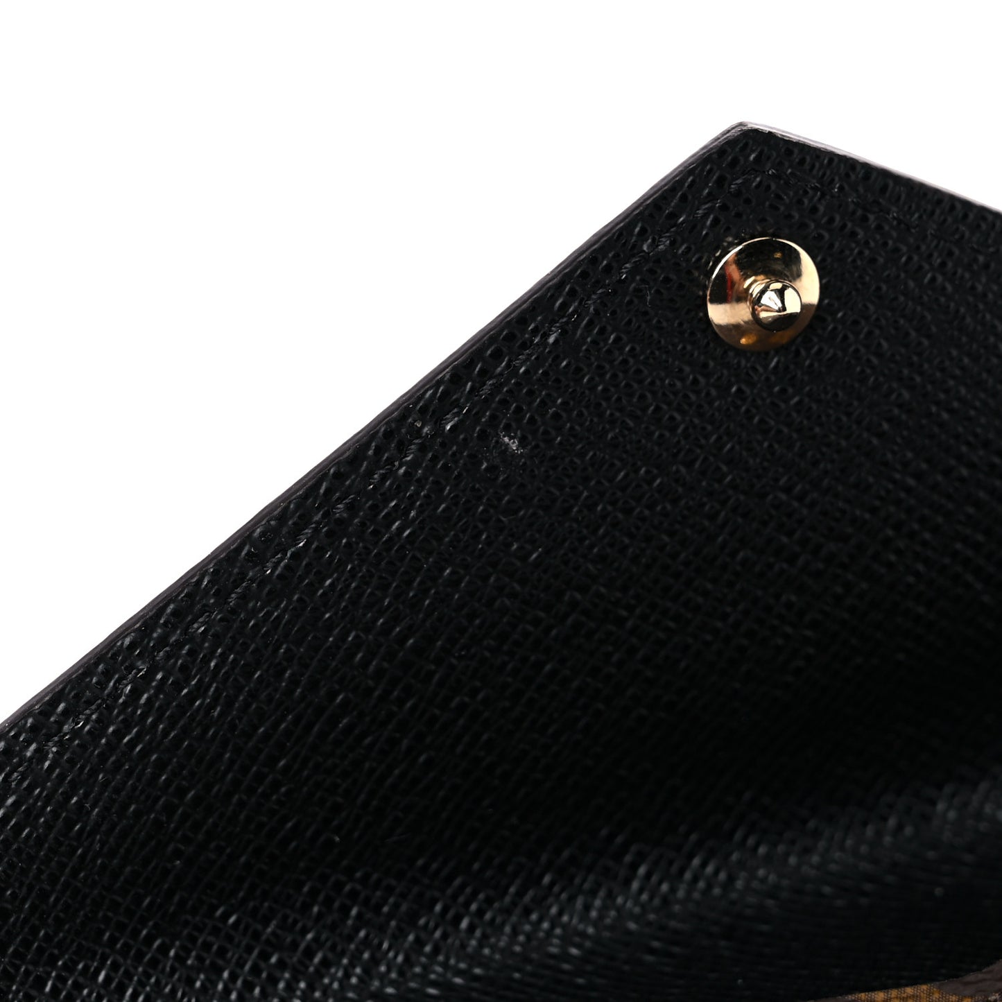 Reverse Monogram Recto Verso Card Holder Brown