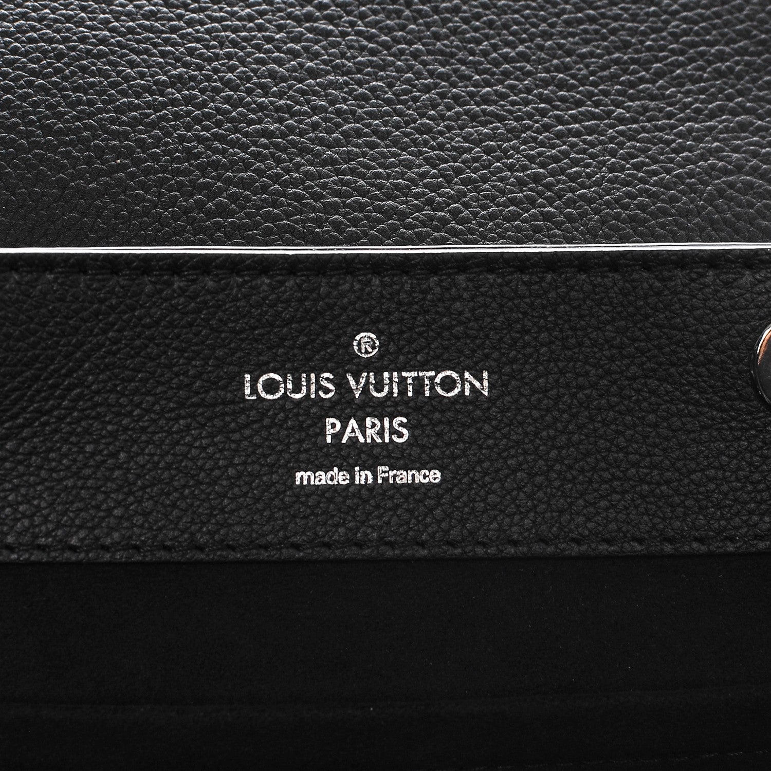Louis Vuitton Calfskin Lockme Backpack Black 6 of 6