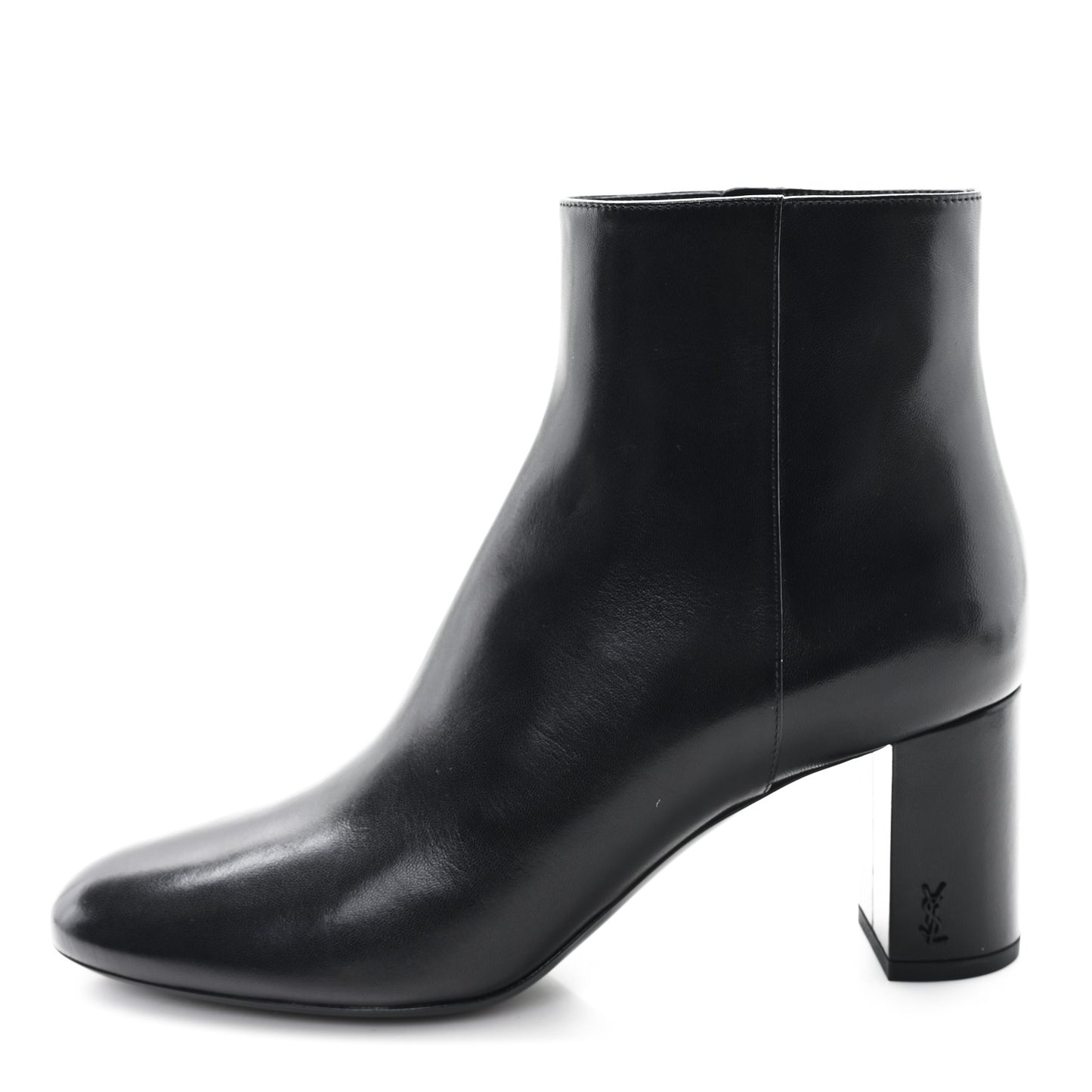 Nappa Vendome Loulou Ankle Zip Boot 39.5 Black