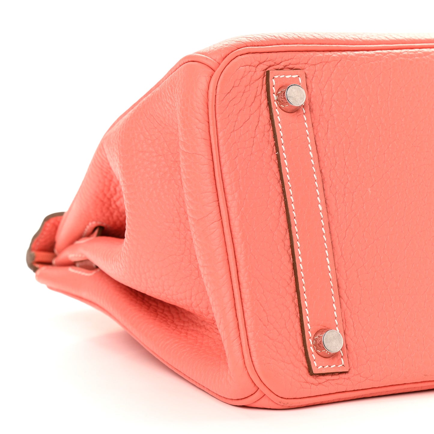 Taurillon Clemence Birkin 30 Crevette