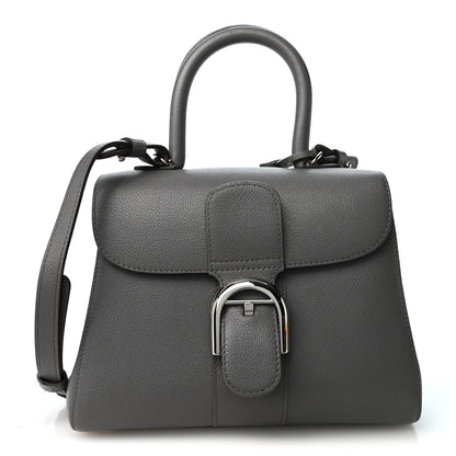 Delvaux Rodeo Calfskin PM Brillant Satchel Stone 1 of 11