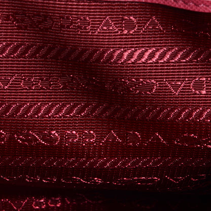 Prada Saffiano Lux Mini Promenade Tote Peonia 10 of 12