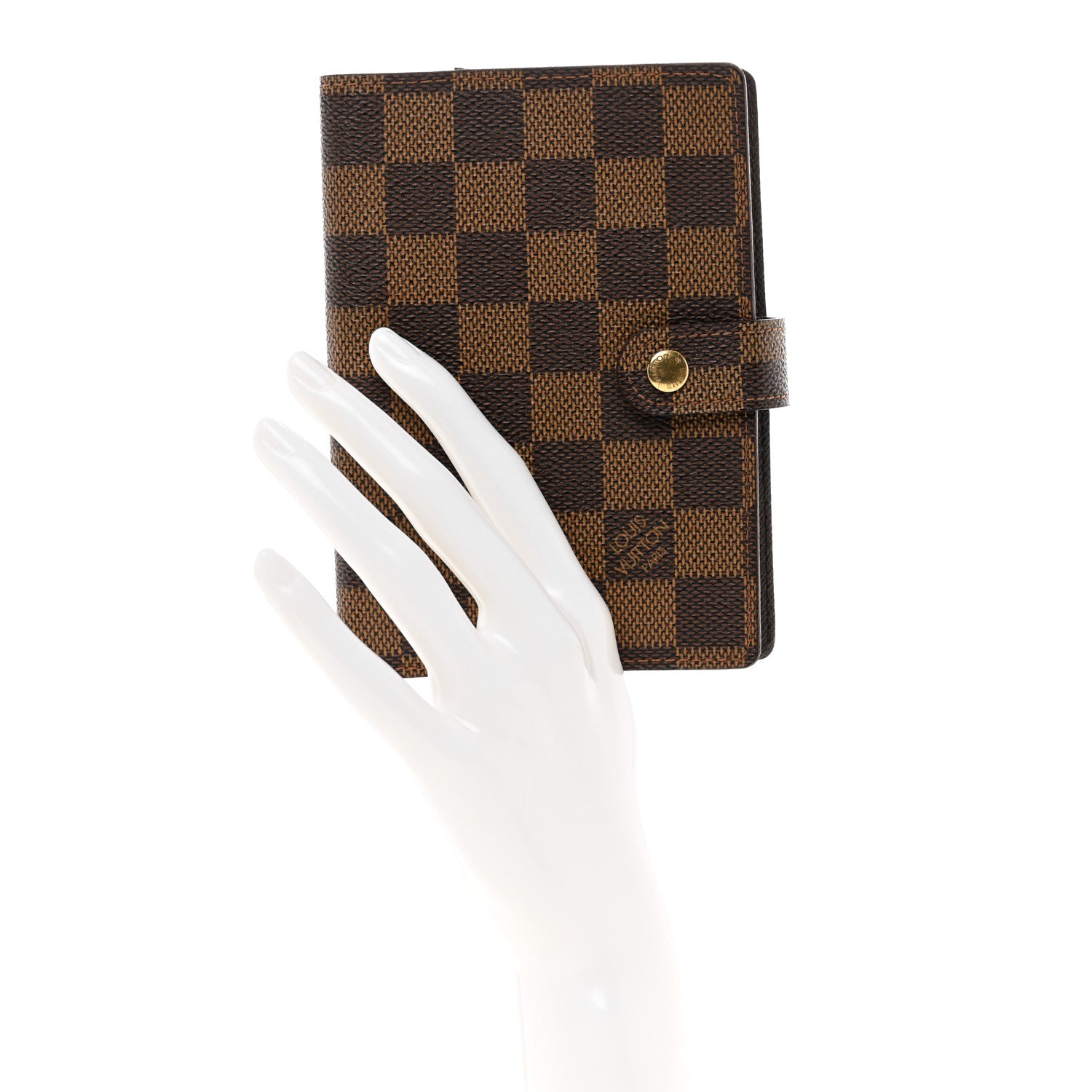 Louis Vuitton Damier Ebene Small Ring Agenda Cover 2 of 9