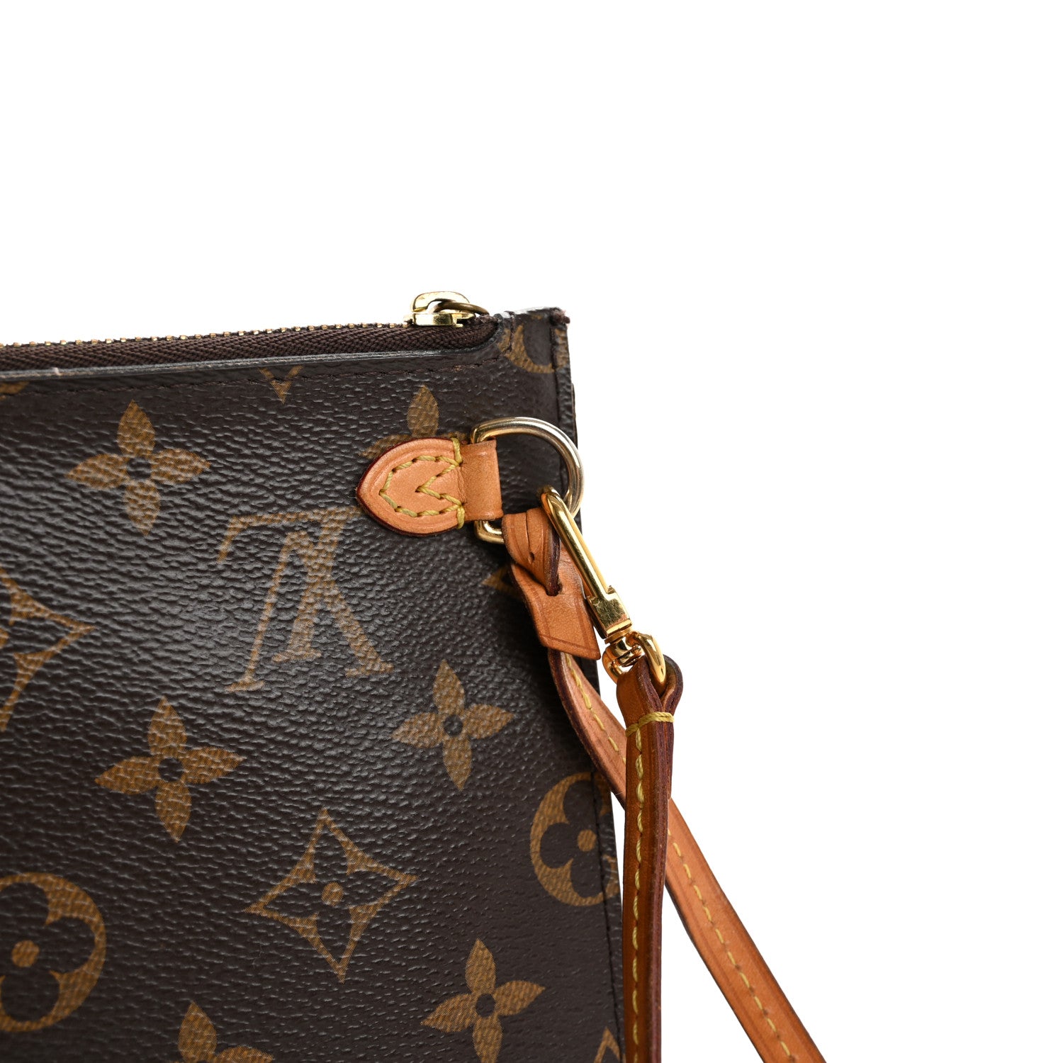 Louis Vuitton Monogram Neverfull MM GM Pochette 8 of 9