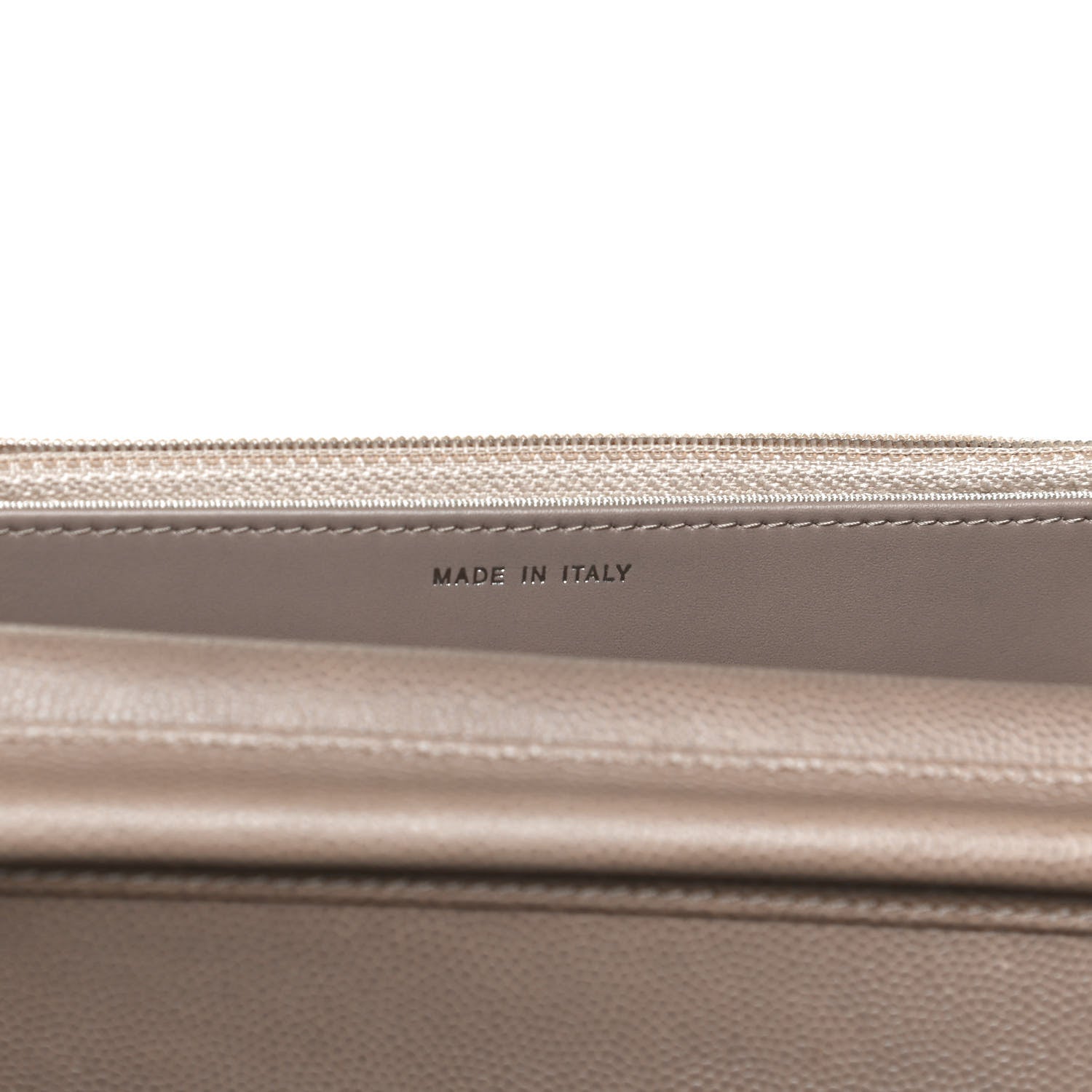 Chanel Caviar Quilted Wallet On Chain WOC Grey 6 of 10