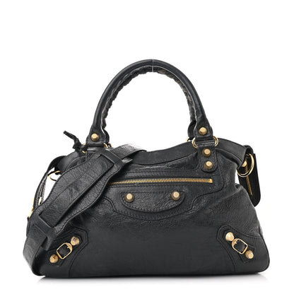 Balenciaga Agneau Giant 12 Gold Hardware Town Anthracite 1 of 13