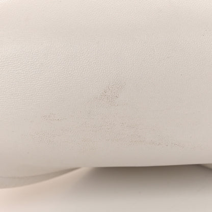 Bottega Veneta Lambskin Small Beak Triangle Flap Shoulder Bag Chalk 15 of 21