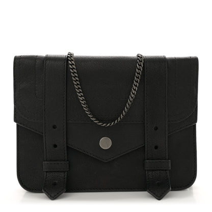 Proenza Schouler Lambskin Large PS1 Chain Wallet Black 1 of 11