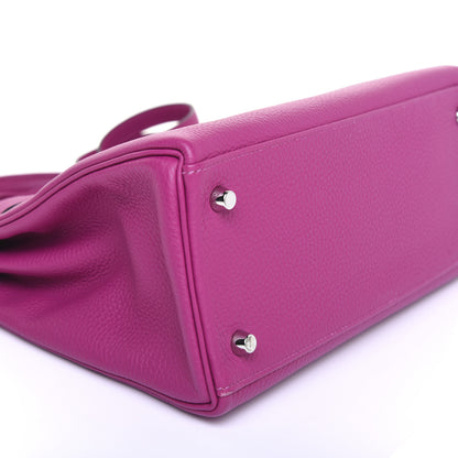 Hermes Togo Kelly Retourne 28 Rose Pourpre 7 of 42