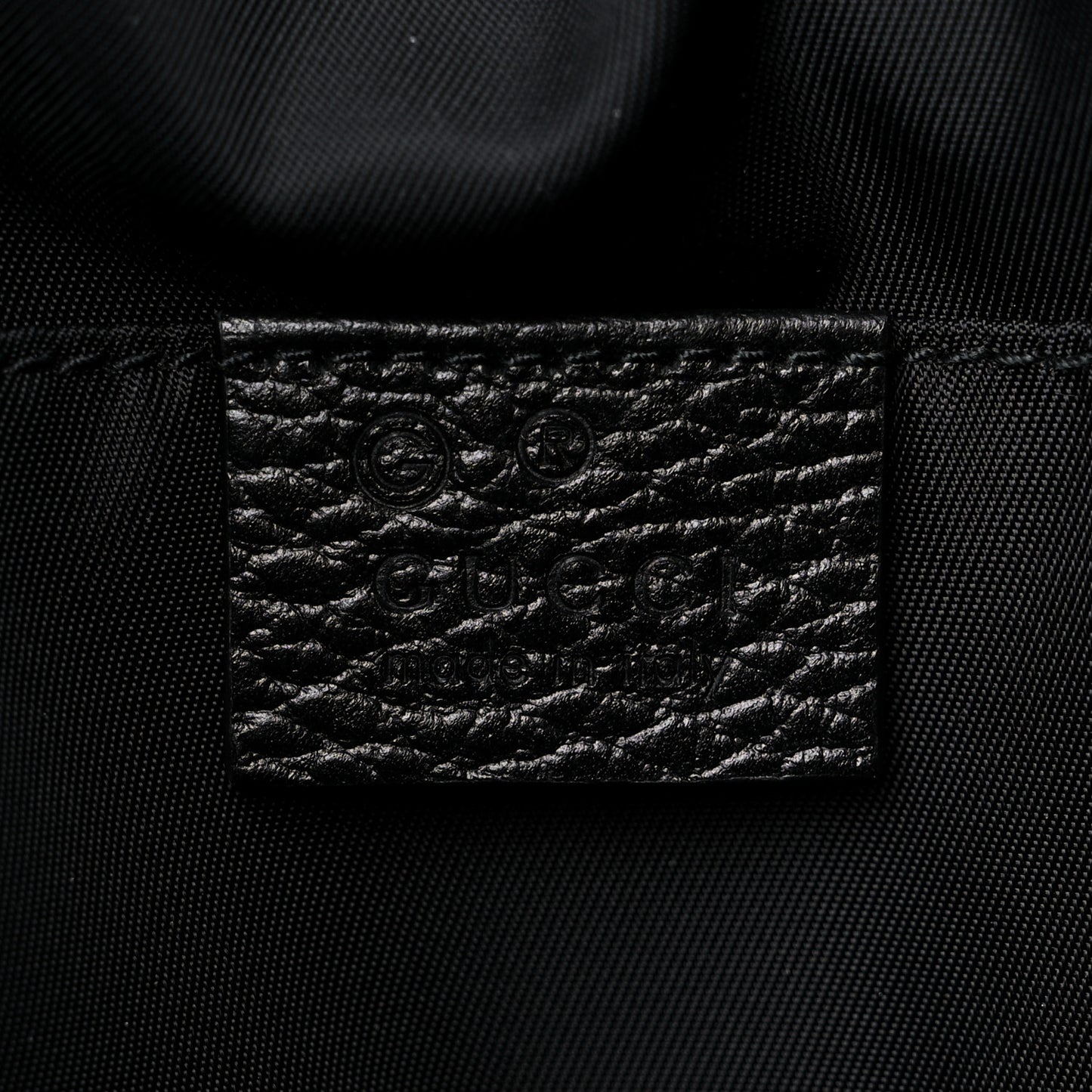 Nylon Monogram Medium Light Single Buckle Backpack Black