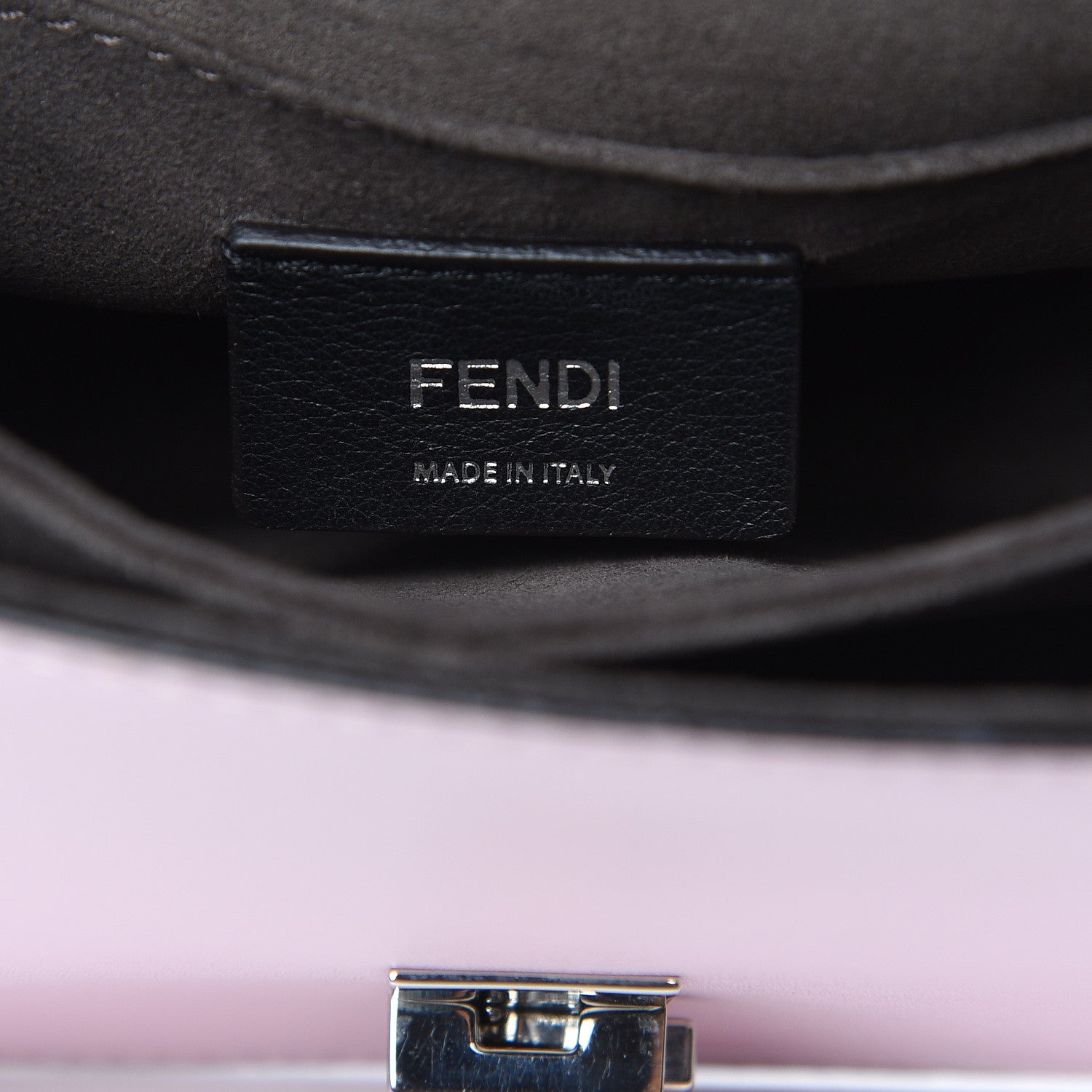 Fendi Vitello Liberty Fun Fair Metal Studded Small Kan I Shoulder Bag Peonia Multicolor 6 of 14