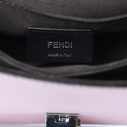 Fendi Vitello Liberty Fun Fair Metal Studded Small Kan I Shoulder Bag Peonia Multicolor 6 of 14