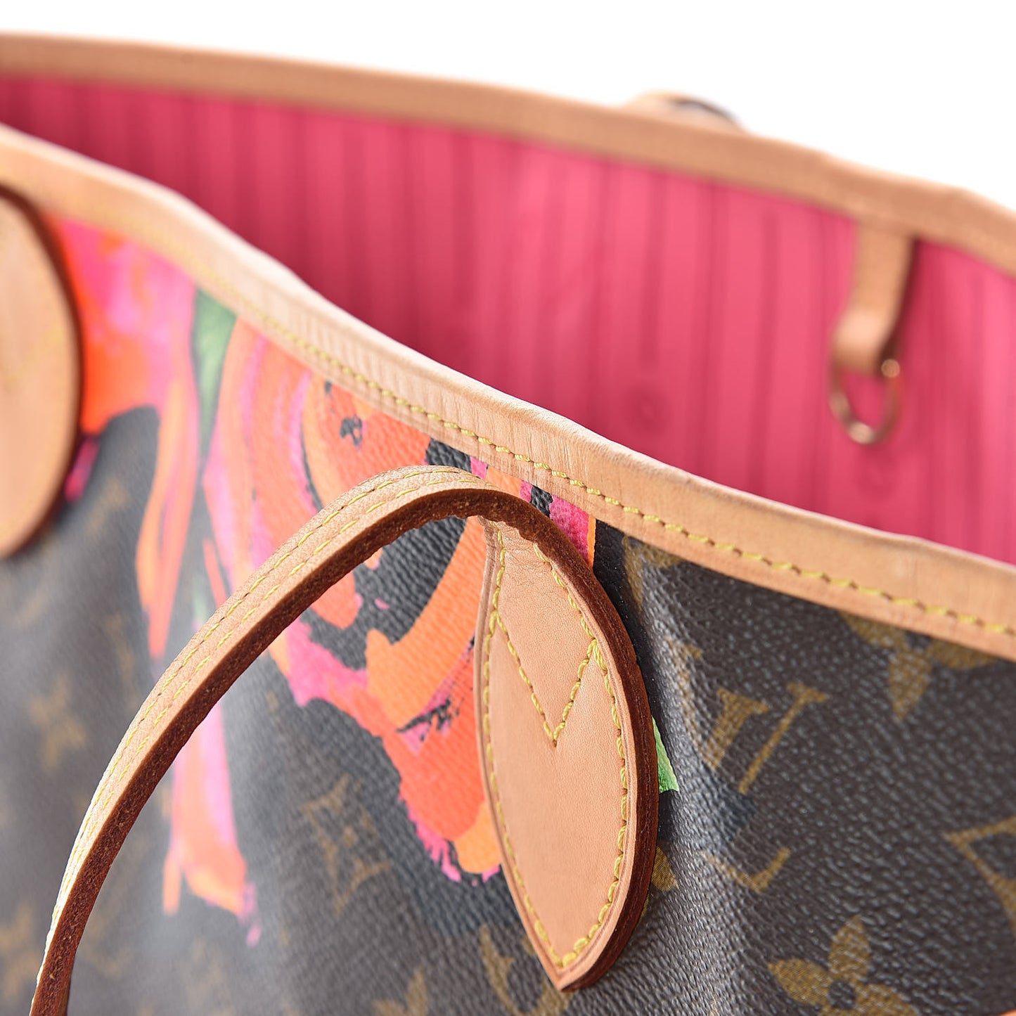 Monogram Roses Neverfull MM