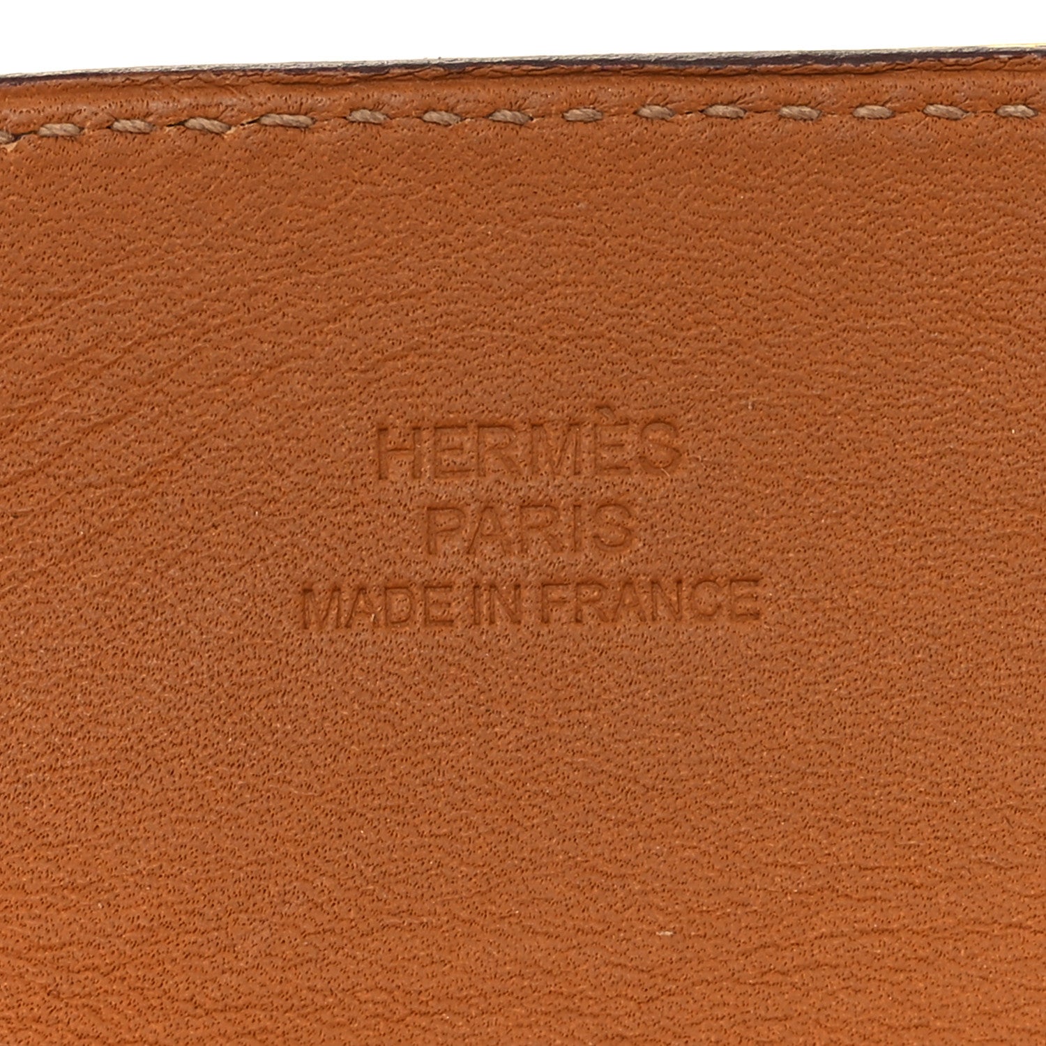 Hermes Tadelakt Kelly Extreme Bracelet S Fauve 4 of 5