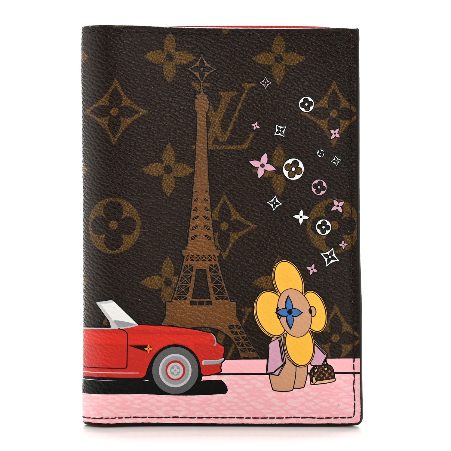 Louis Vuitton Monogram 2019 Christmas Animation Passport Cover Rouge 1 of 10