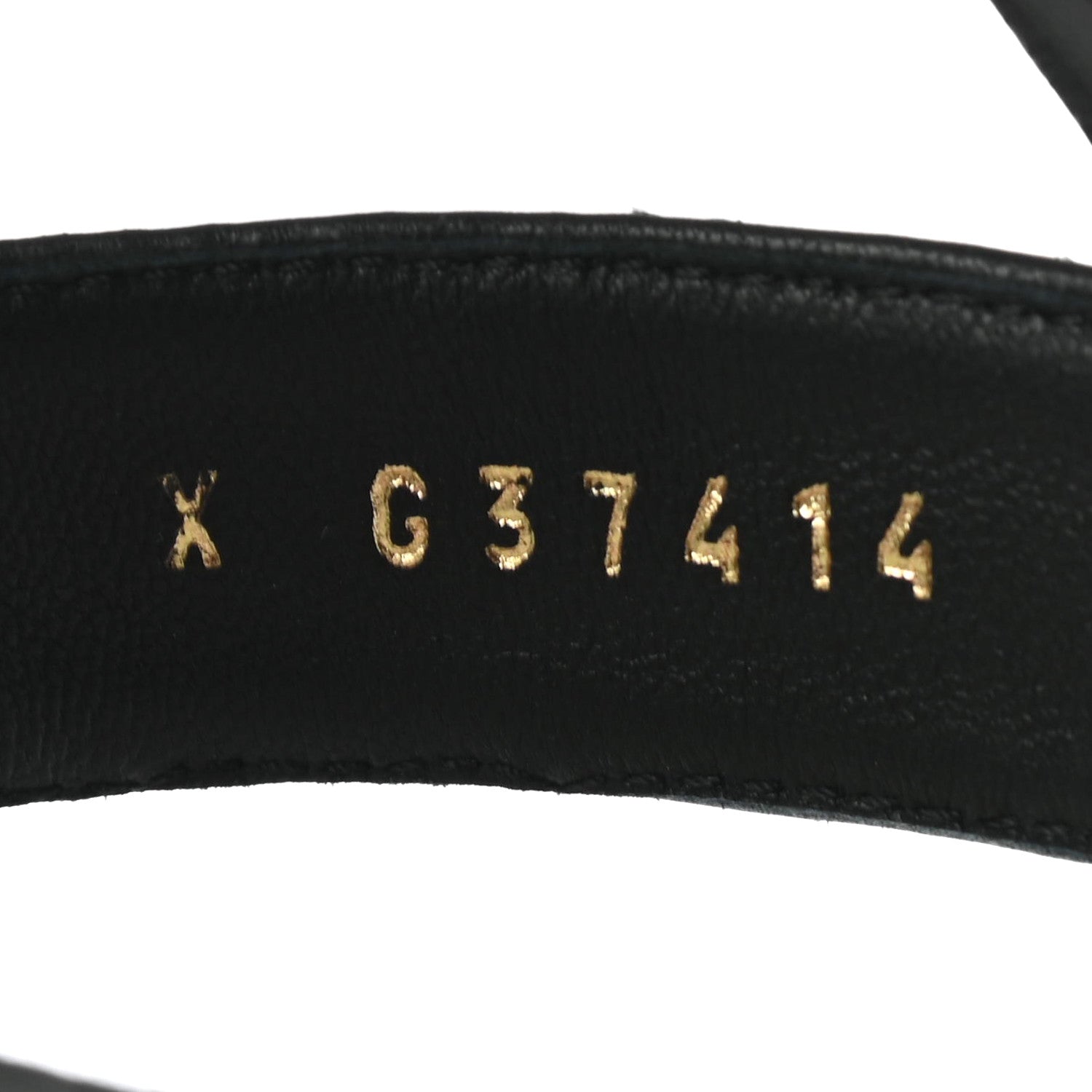 Chanel Lambskin Sequin Pearl CC Thong Sandals 38 Black 8 of 8