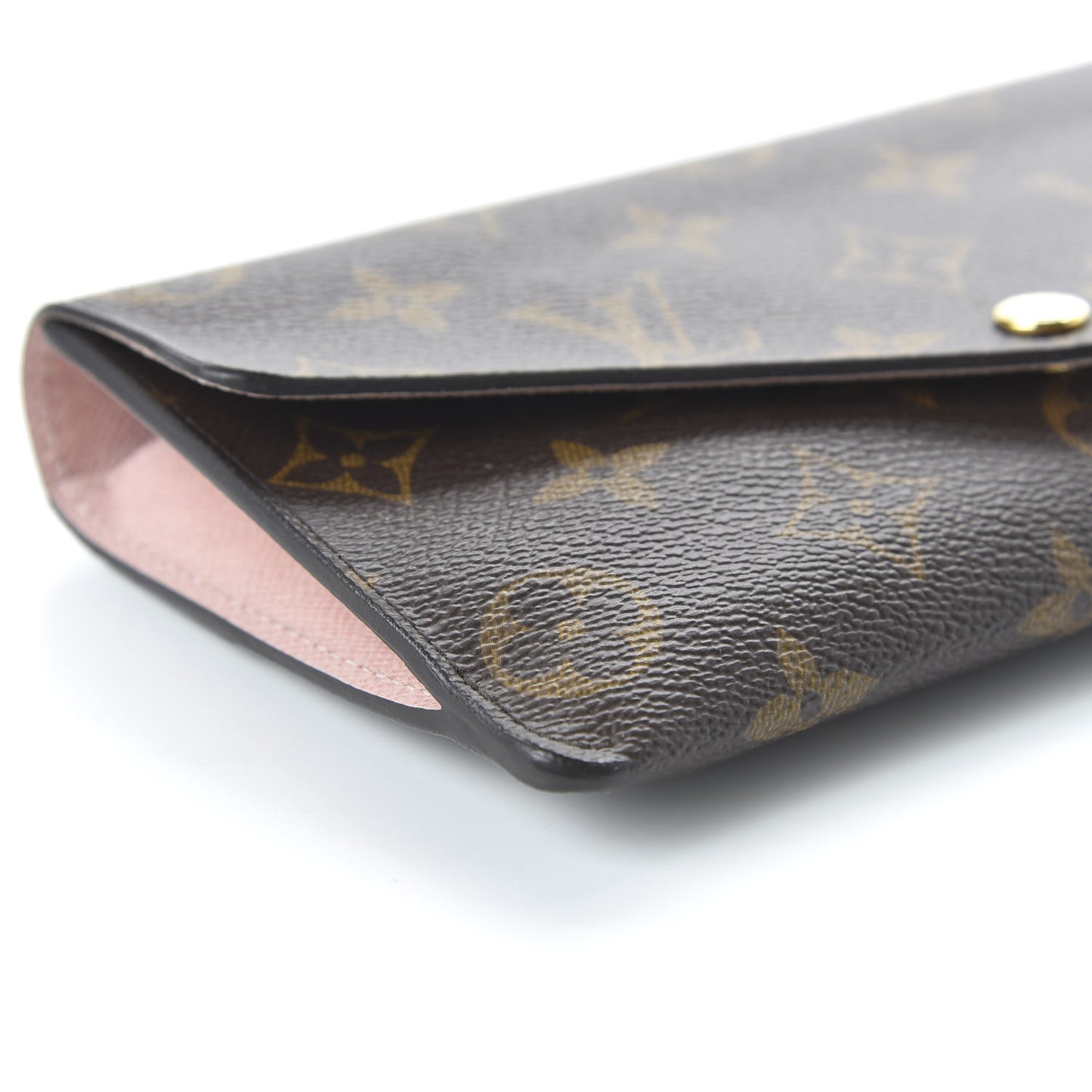 Monogram Jeanne Wallet Rose Ballerine
