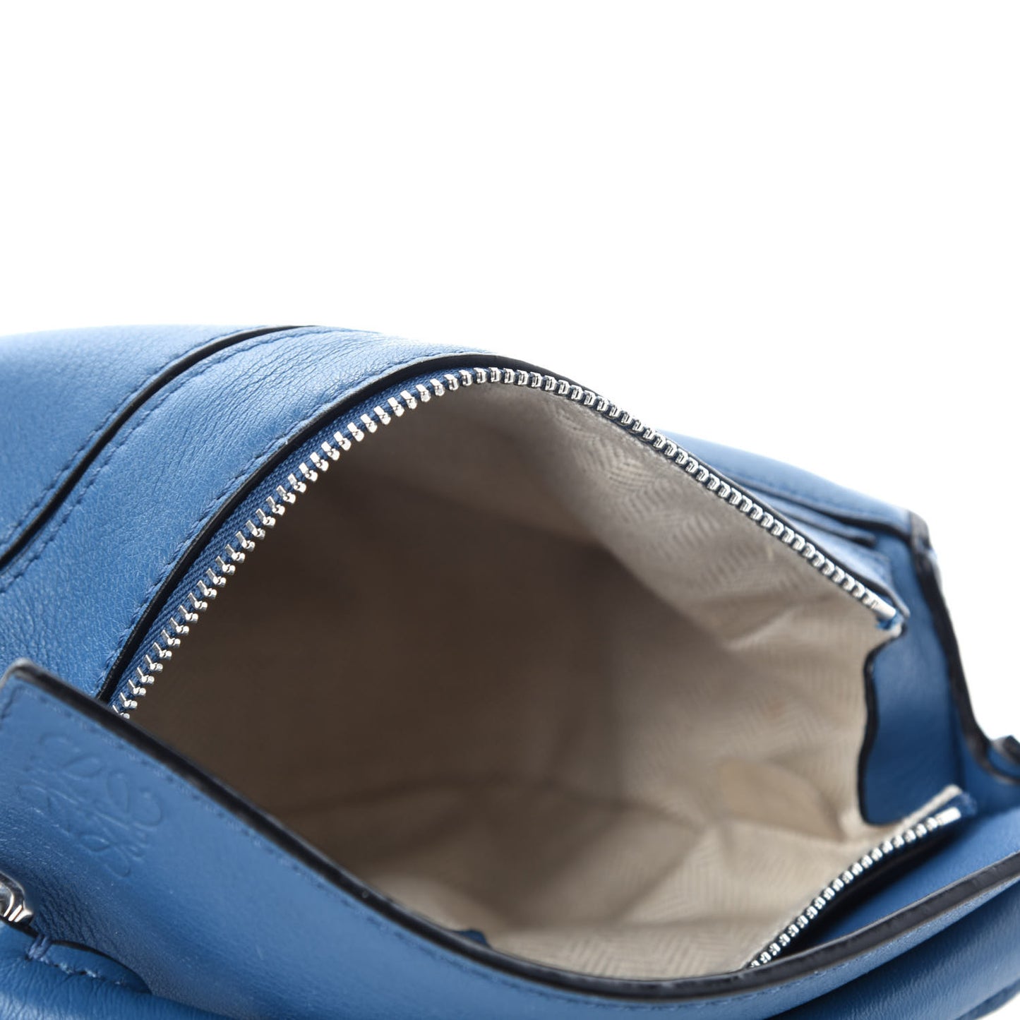 Calfskin Mini Puzzle Bag Blue