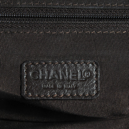 Chanel Glazed Calfskin Kisslock Frame Bag Dark Brown 6 of 7
