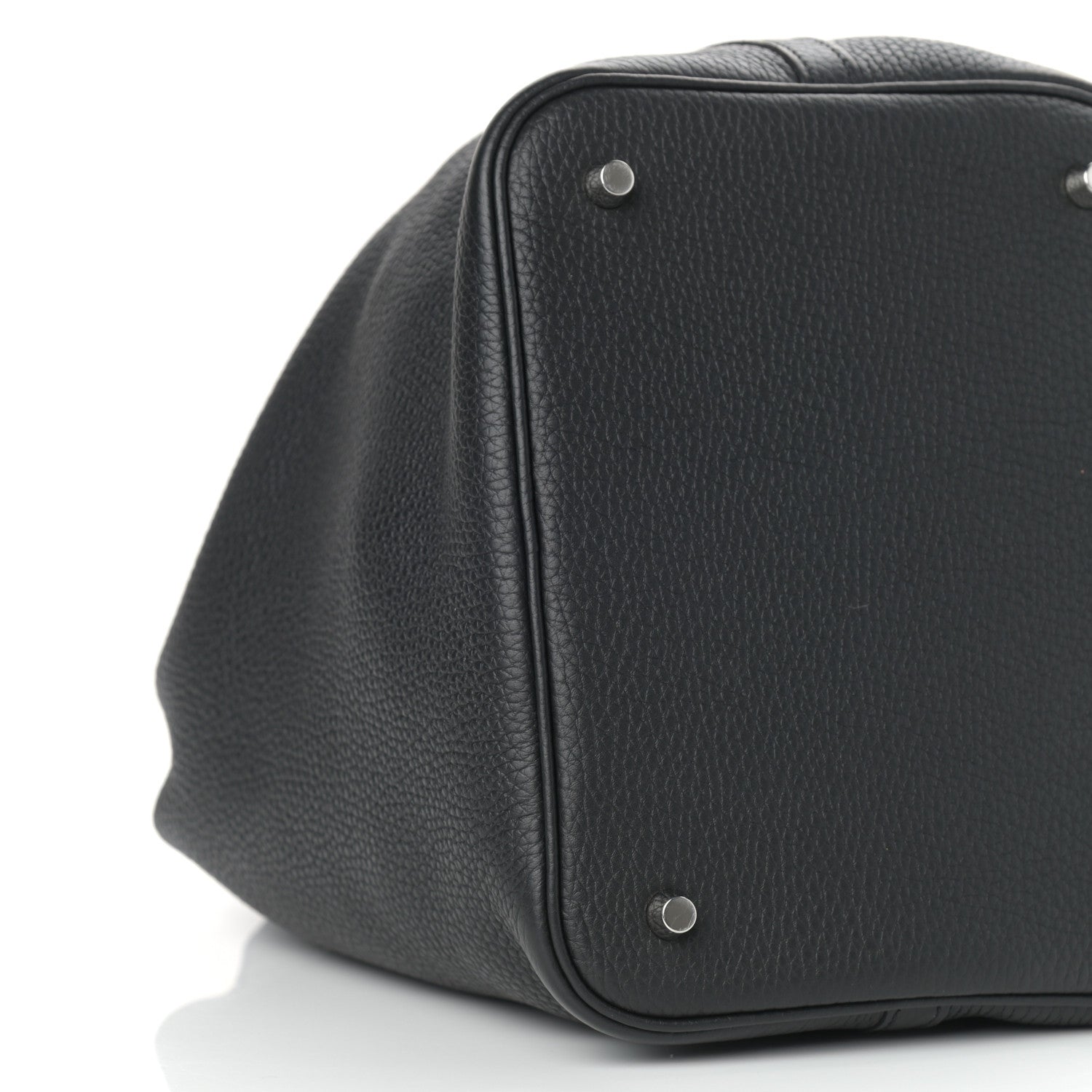 Hermes Taurillon Clemence Picotin Lock 22 MM Black 8 of 9