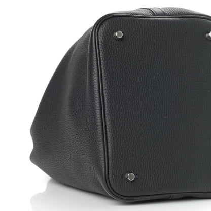 Hermes Taurillon Clemence Picotin Lock 22 MM Black 8 of 9