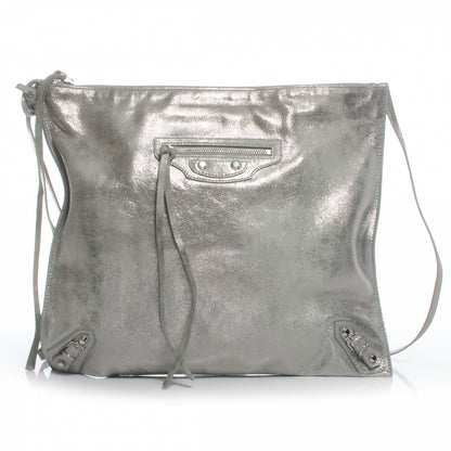 Balenciaga Calfskin Milkyway Ligne Papier Messenger Aigue Marine 1 of 7