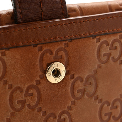 Gucci Guccissima Signoria Continental Wallet Brown 10 of 11