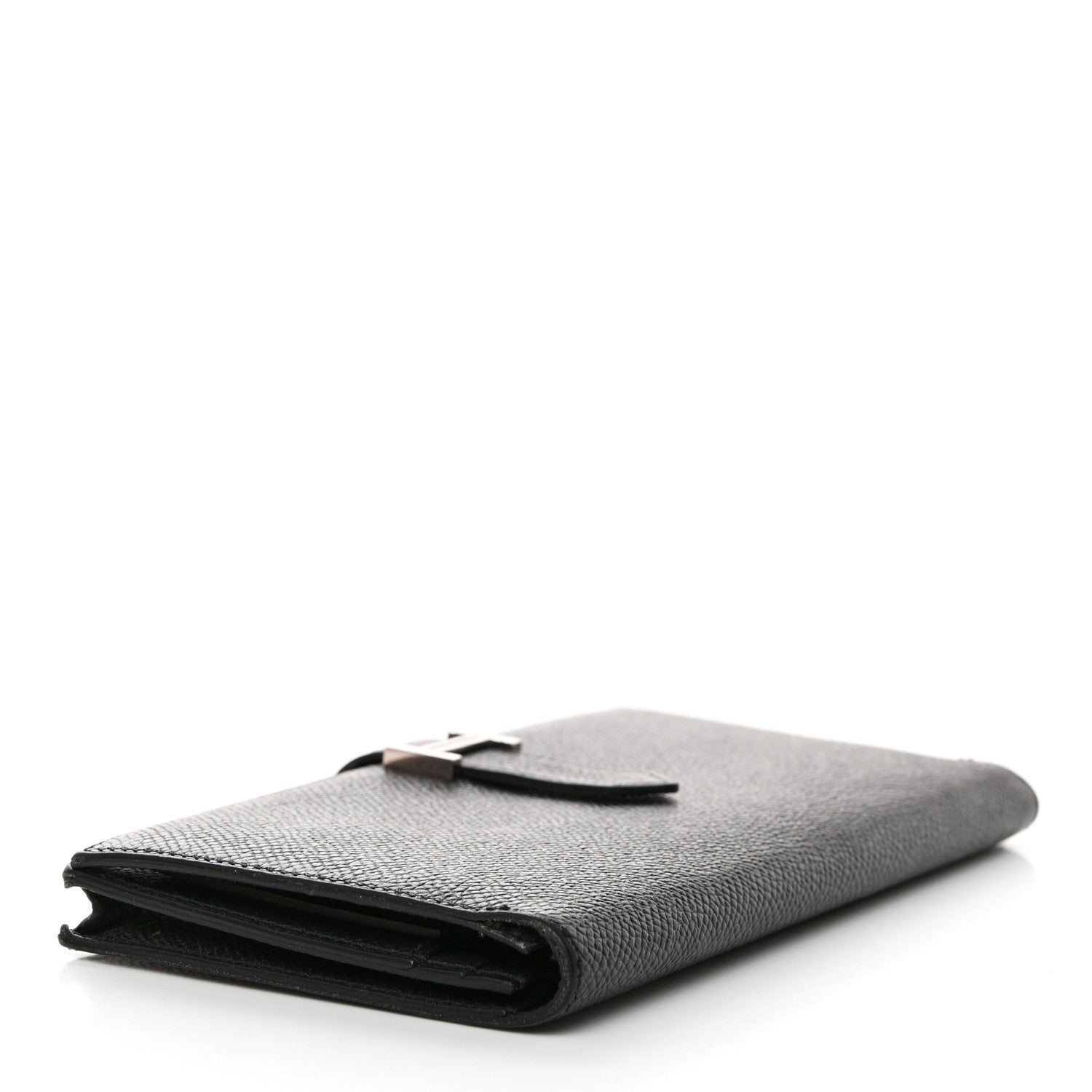Hermes Epsom Bearn Gusset Wallet Black 4 of 9