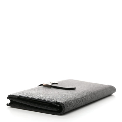 Hermes Epsom Bearn Gusset Wallet Black 4 of 9