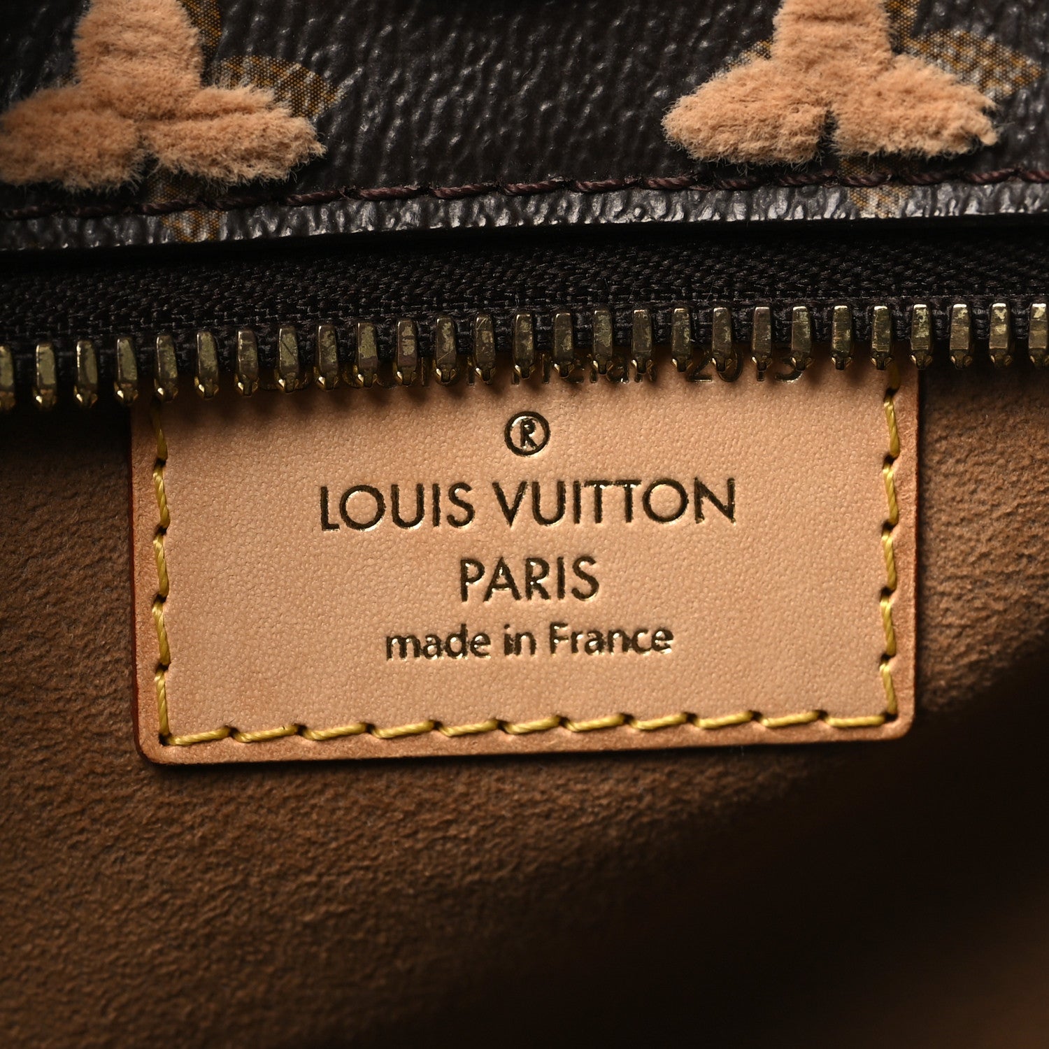 Louis Vuitton Monogram Tuffetage Deauville Cube Caramel 6 of 10