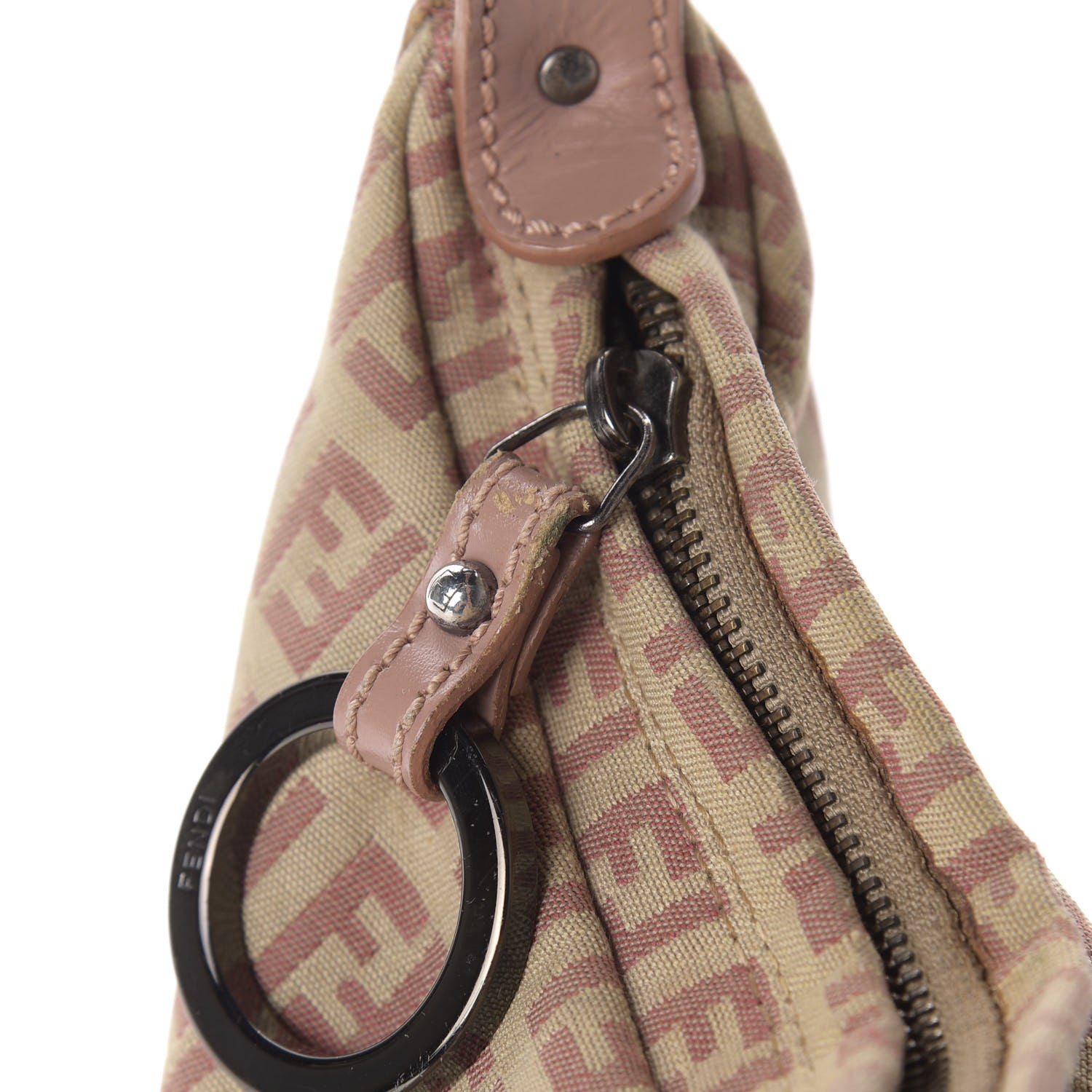 Fendi Zucchino Vitello Hobo Pink 10 of 10