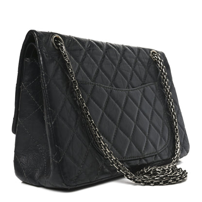 Chanel Aged Calfskin Quilted 2.55 Reissue 226 Flap Grey 3 of 10