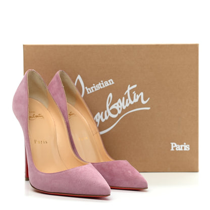 Christian Louboutin Suede So Kate 120 Pumps 36.5 Rosette 9 of 9