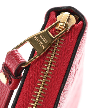 Louis Vuitton Empreinte Zippy Wallet Scarlet 12 of 12