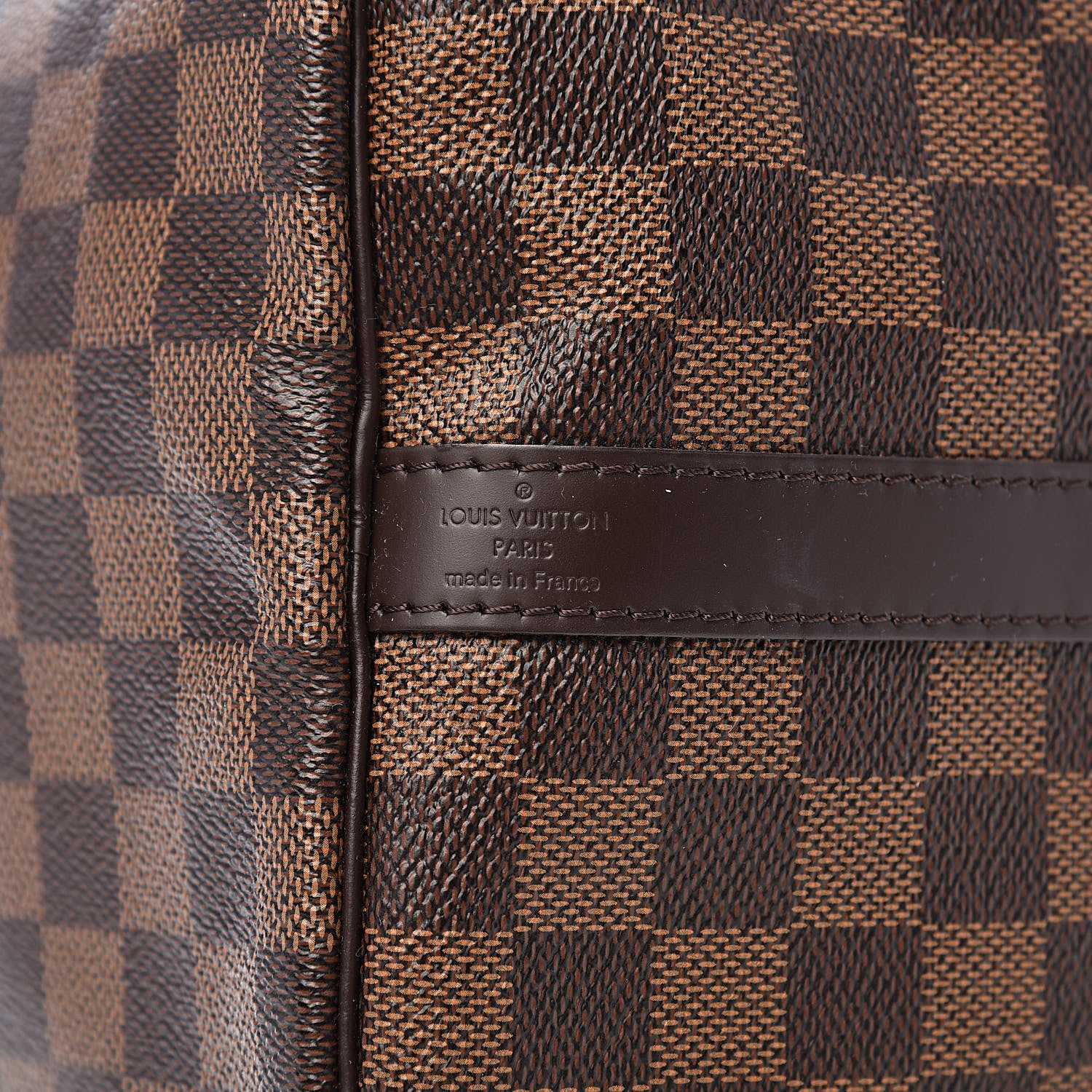 Louis Vuitton Damier Ebene Patches Speedy Bandouliere 30 7 of 10
