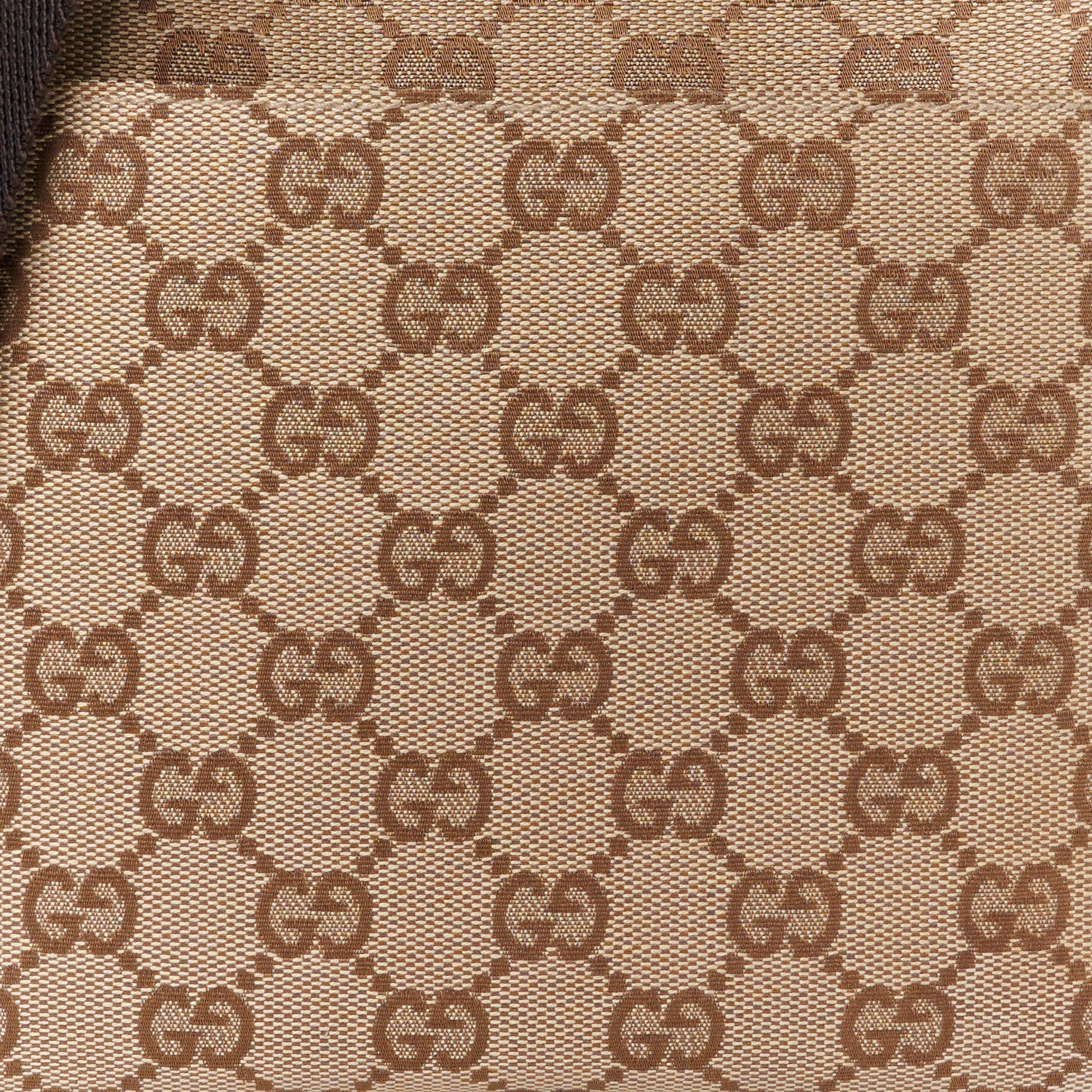 Gucci Monogram Messenger Crossbody Bag Dark Brown 9 of 11