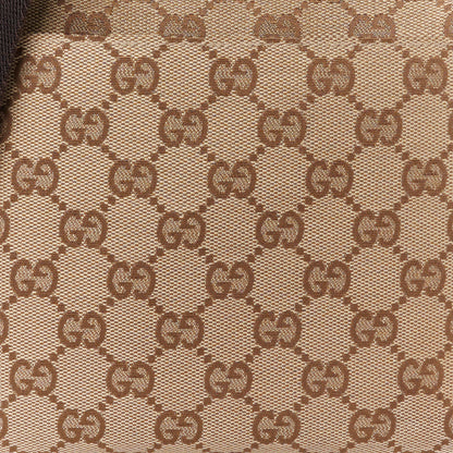 Gucci Monogram Messenger Crossbody Bag Dark Brown 9 of 11