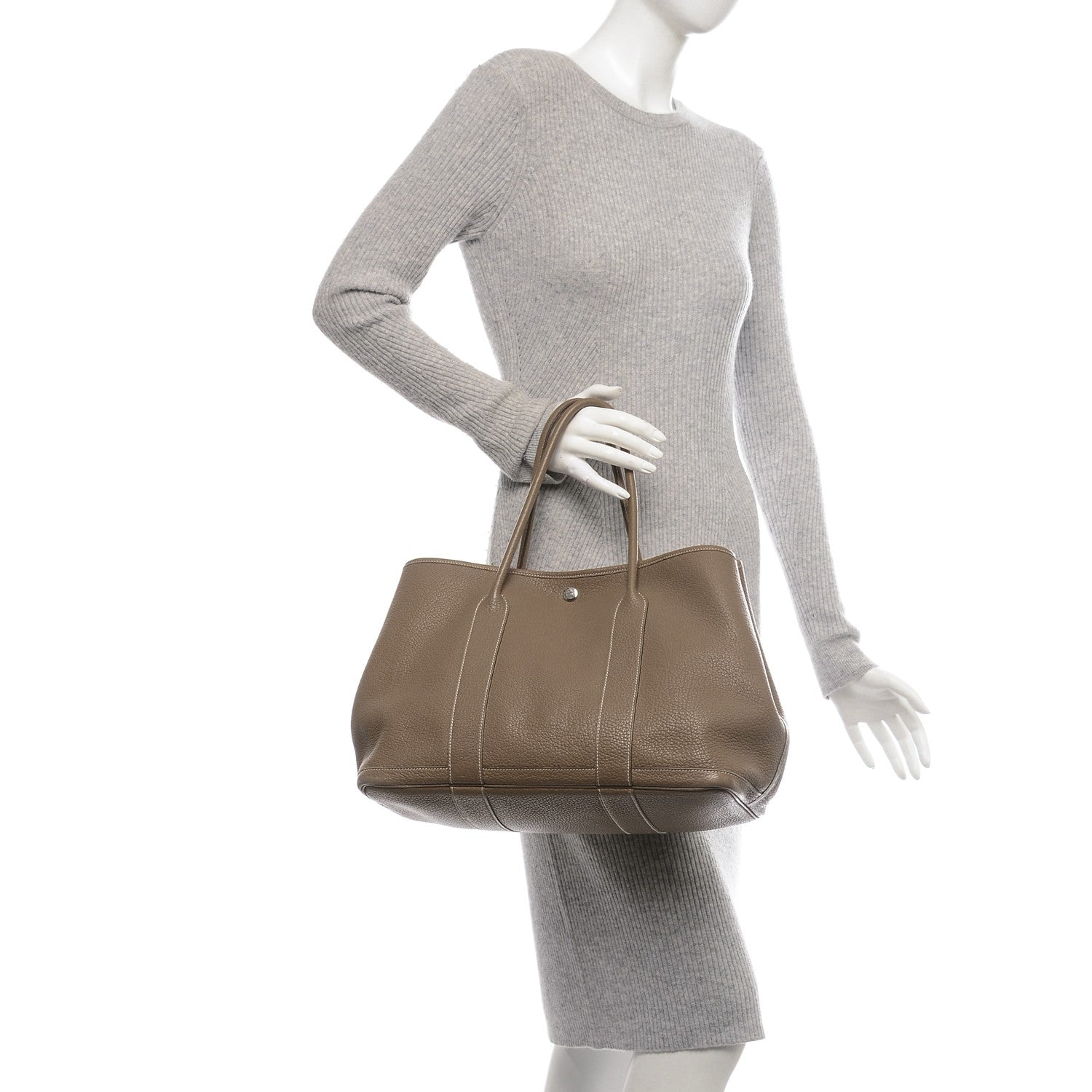 Hermes Negonda Garden Party 36 MM Etoupe 2 of 10