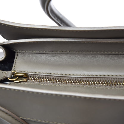 Celine Smooth Calfskin Mini Luggage Grey 11 of 19
