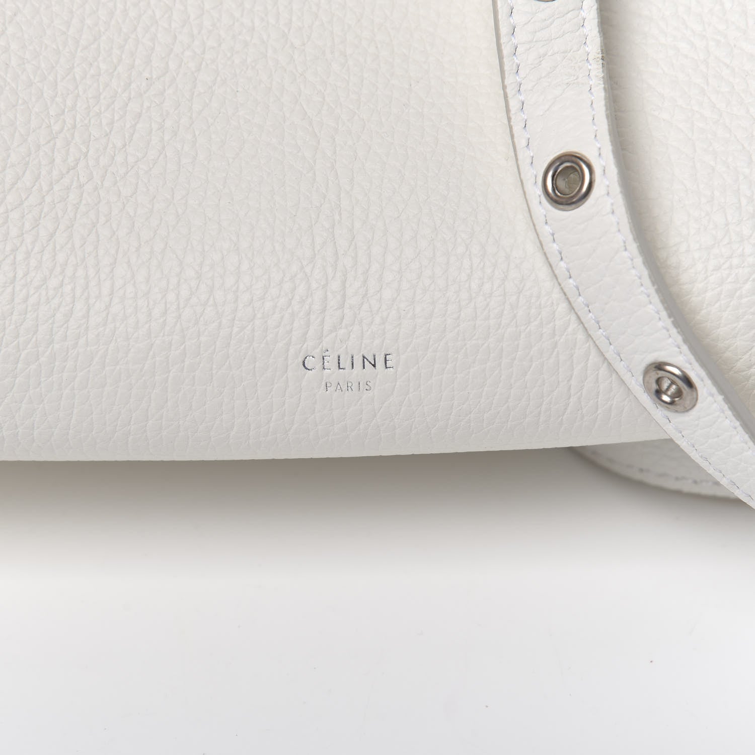 Celine Supple Grained Calfskin Small Big Bag White 7 of 11