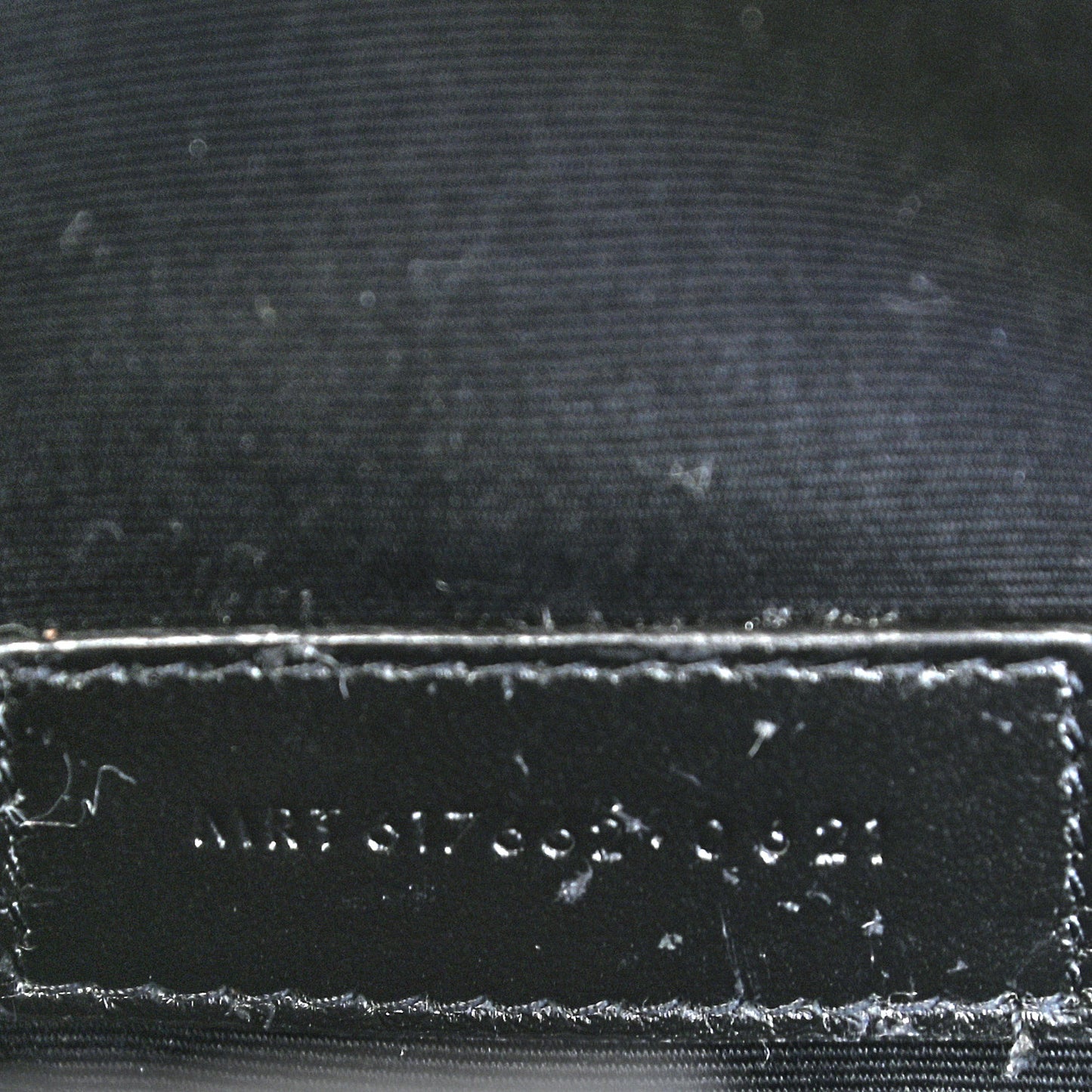 Grain De Poudre Matelasse Chevron Monogram Envelope Clutch Black