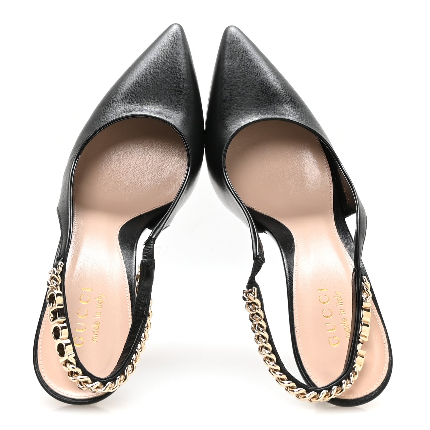 Malaga Kid 85mm Slingback Pumps 38.5 Black