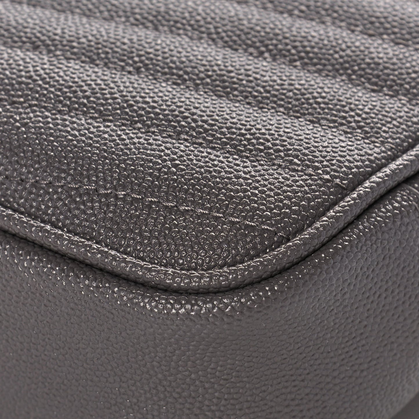 Grain De Poudre Matelasse Monogram Mini Lou Camera Bag Fog