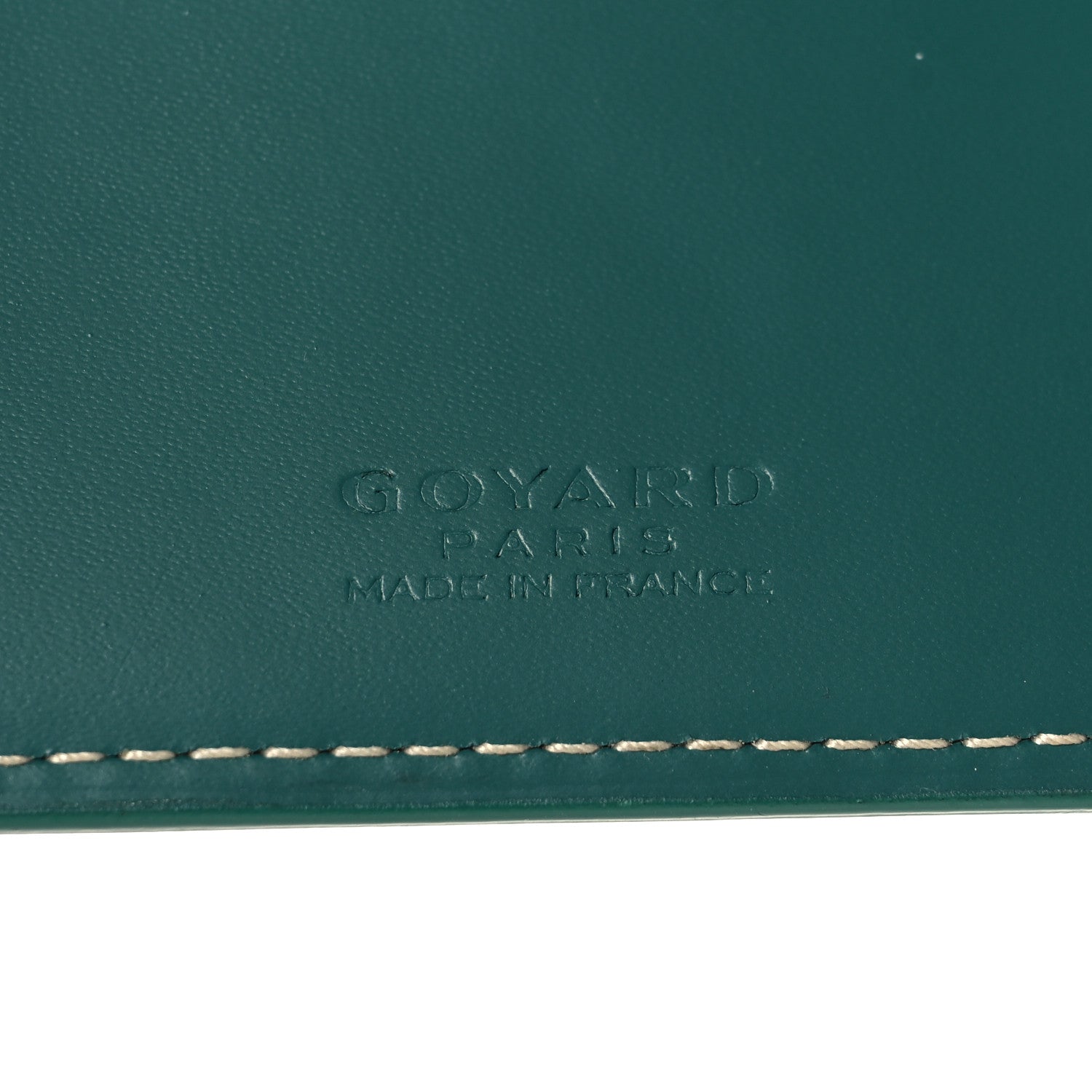 Goyard Goyardine Saint Florentin Bi-Fold Wallet Green 7 of 7