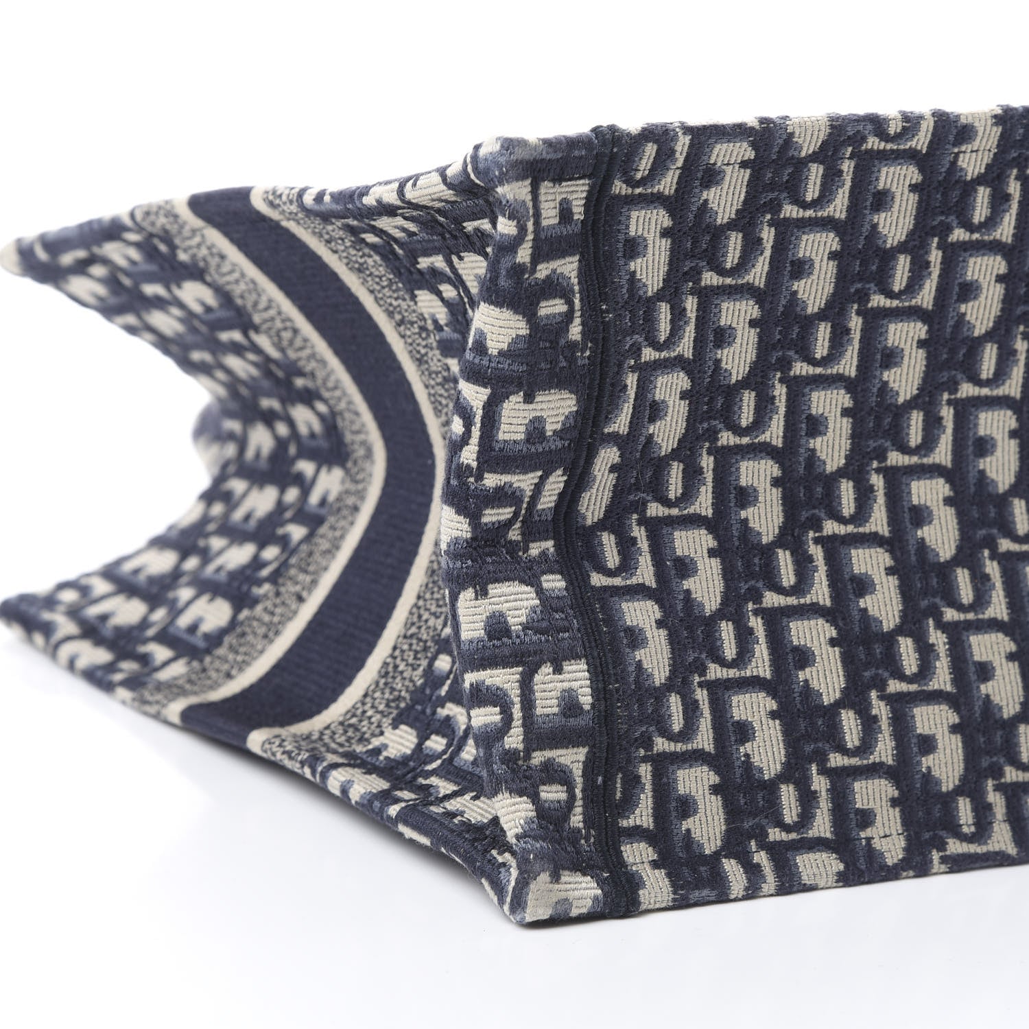 Christian Dior Oblique Medium Book Tote Blue Multicolor 8 of 10