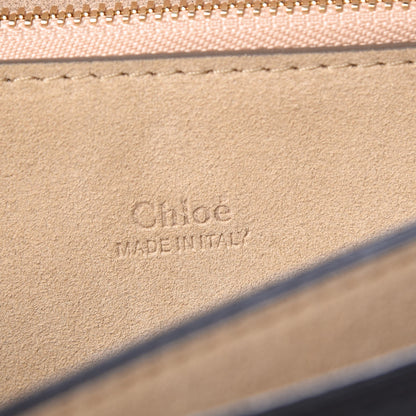 Chloe Suede Calfskin Medium Faye Shoulder Bag Black 6 of 9